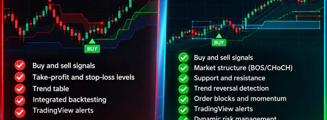 Swift Algo vs RayAlgo_ TradingView Indicator Showdown